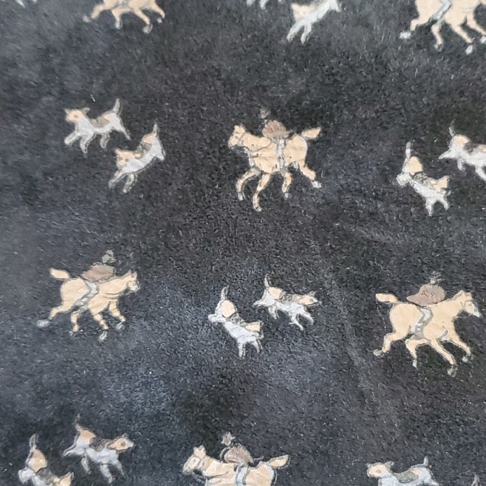 Bally Vintage RARE Horse Print Pull On Boots 8 1/2 - Picture 3 of 7